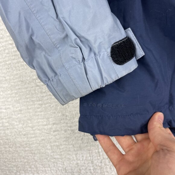 VTG Nike ACG Jacket Men's M Y2K Ski Storm Fit 3 Layer Blue Rain Shell Rare - Picture 8 of 16